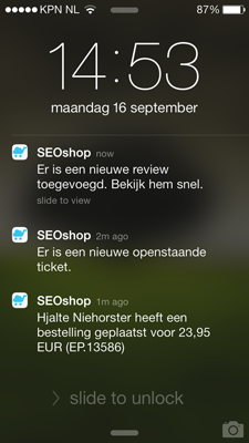 App pushnotifications