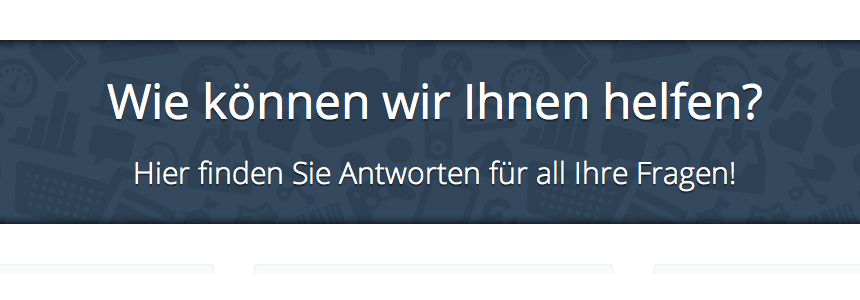 Neu: unsere neue Online-Support Umgebung ist live!