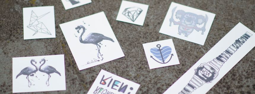 Ein alter Trend neu aufgelegt: Temporäre Tattoos von Tattooception