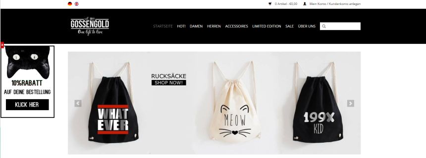 Gossengold: Unkonventionelle Streetwear mit Style
